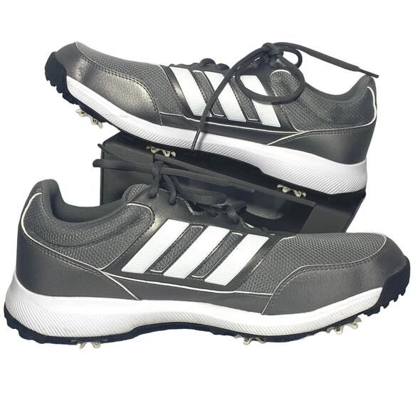Adidas Tech Response 2.0 gray Golf Shoes men sz 11.5 - Picture 2 of 6